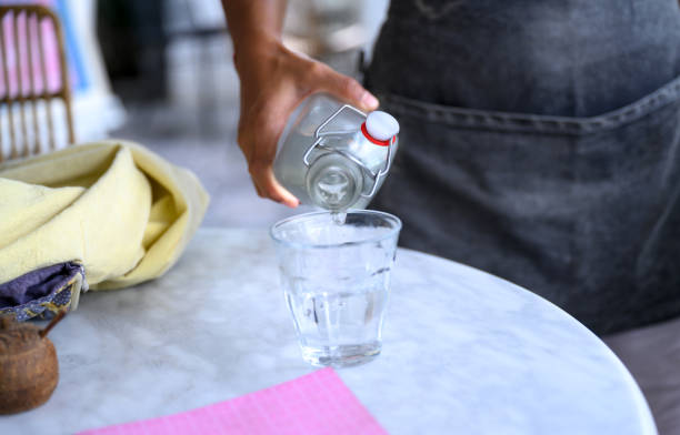 Homemade glass cleaning solution for spotless windows