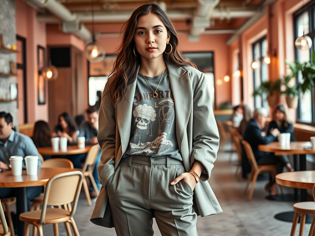 How To Style a Graphic T-Shirt