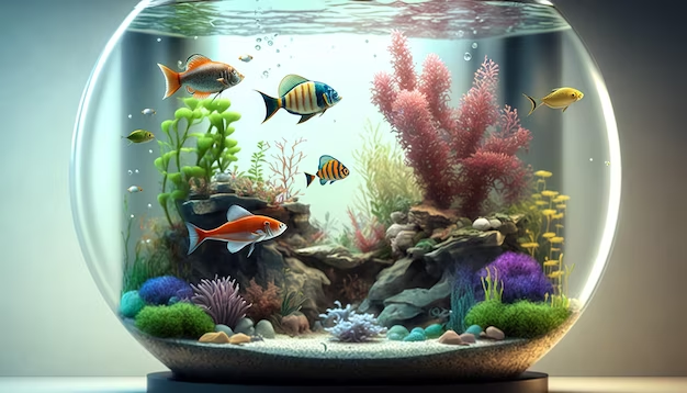 Maintaining a healthy fish tank - No water change required
